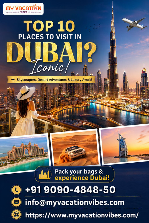Top 10 Places to Visit in Dubai – Iconic!