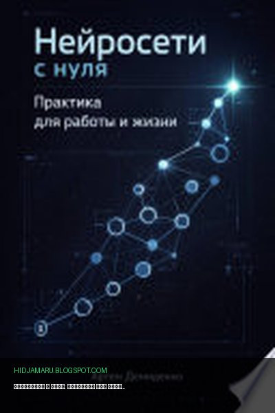 Обложка книги «Нейросети с нуля: Практика для работы и жизни» - Артем Демиденко