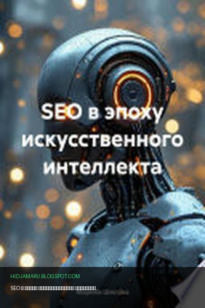 Обложка книги «SEO в эпоху искусственного интеллекта» - Марина Шилова