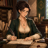 Evelyne Marris, Chief Clerk of Greenwake