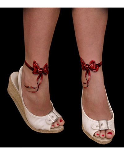 3d tattoo ankle ribbon slawomir myskow bordered.jpg