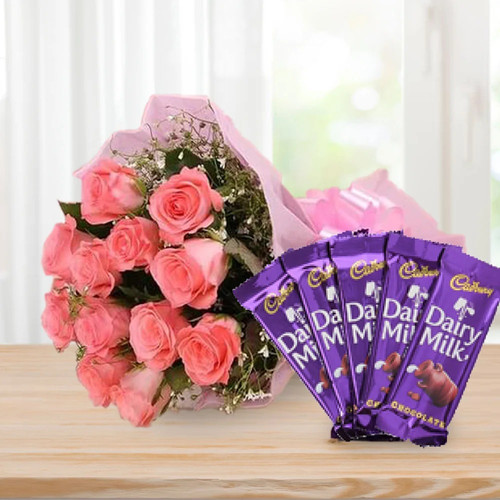 Pinky treat (Pink Roses and Chocolates).jpg