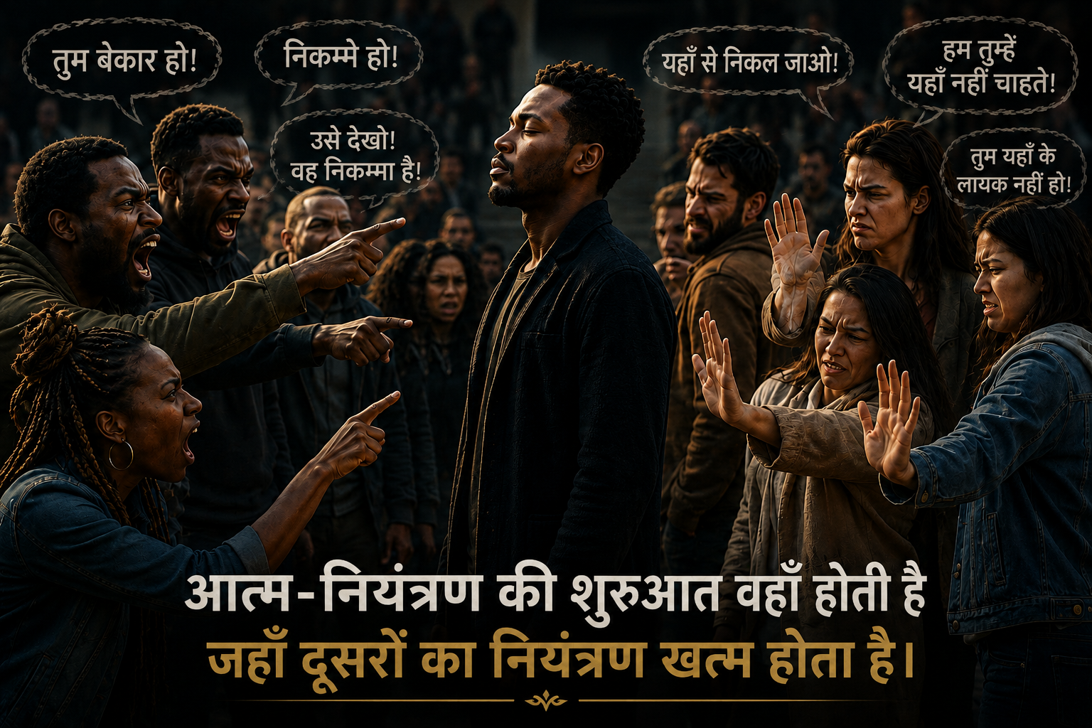 दो मौन: वह जो नष्ट करता है और वह जो निर्माण करता है