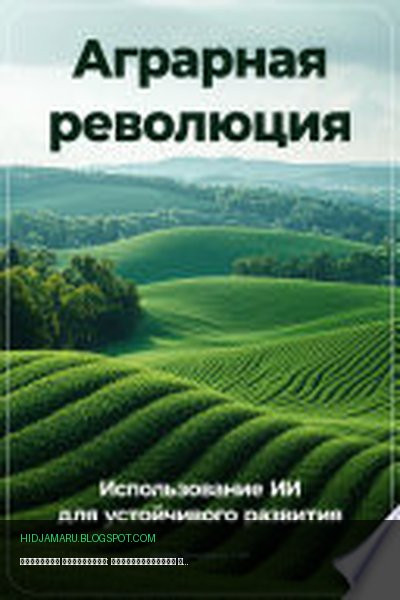 Обложка книги «Аграрная революция: Использование ИИ для устойчивого развития» - Артем Демиденко