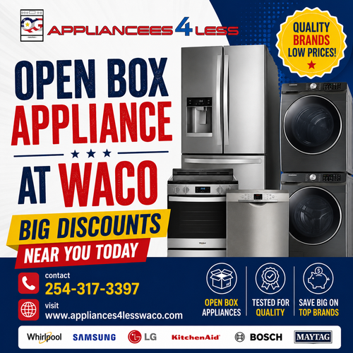 Open Box Appliance at Waco Big Discounts Near You Today.png
