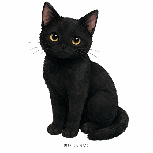 5. 黒い（くろい）— hitam.png