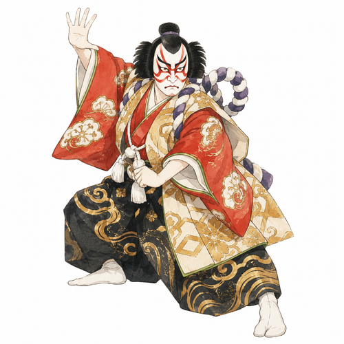 19. かぶき（歌舞伎）— Kabuki.png