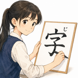 21. じ（字）— huruf