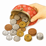 26. こまかいおかね（細かいお金）— uang kecil receh