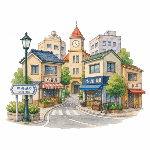 36. まち（町）— kota.png