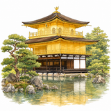 58. 金閣寺（きんかくじ）— Kuil Kinkakuji