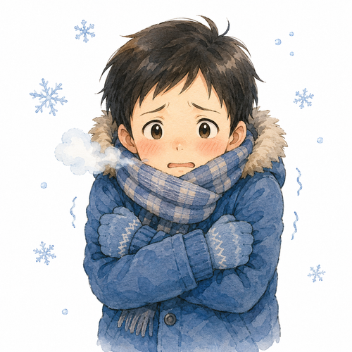 18. さむい（寒い）— dingin, untuk suhu udara.png