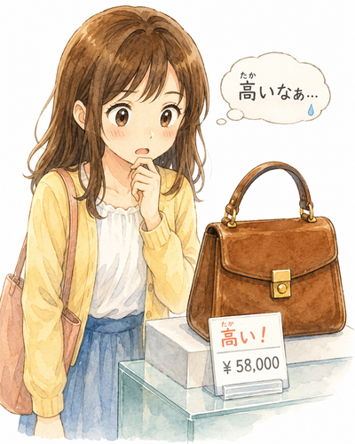 23. たかい（高い）— Mahal.png