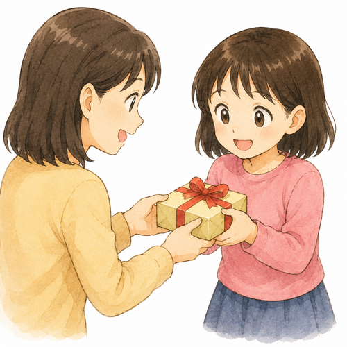 4. もらいます — mendapatkan menerima.png