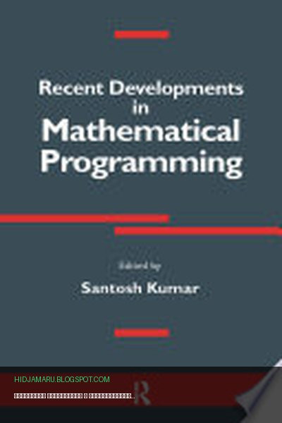 Обложка книги «Последние разработки в математическом программировании» - Santosh Kumar