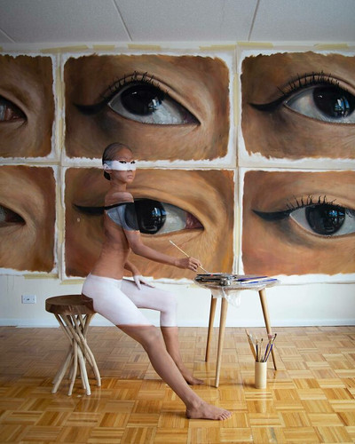Korean Artist Goes Viral For Transforming Herself Into Mind Bending Optical Illusions Without Any Ph.jpg