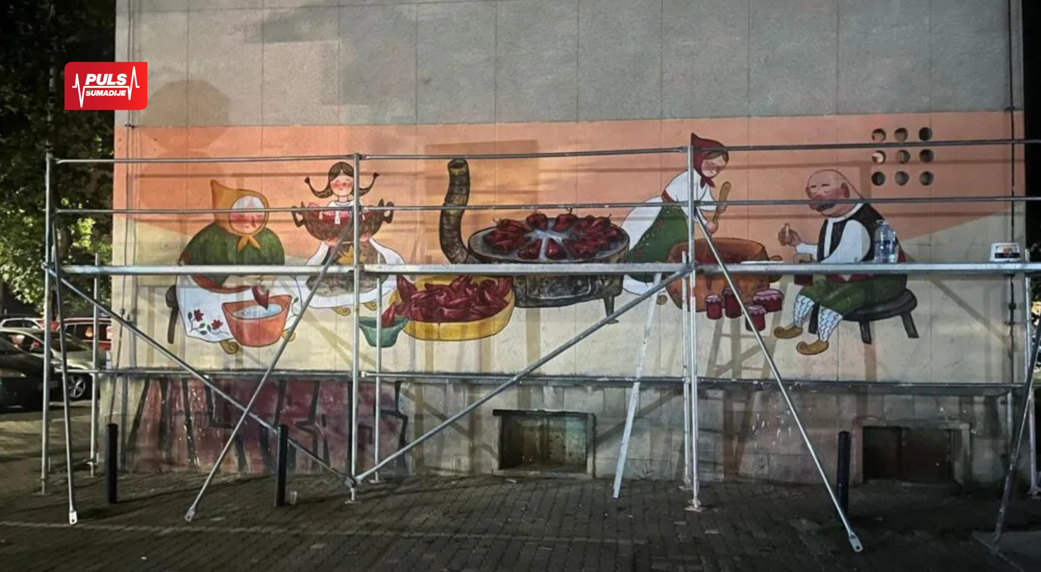 Kragujevac dobija novi mural: Evo kada će se održati svečano otvaranje!