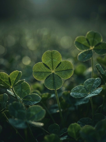 Four leaf clover warm sunlight 202607071640.jpg