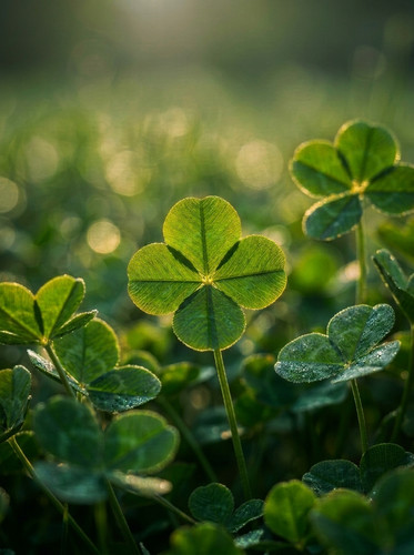 Four leaf clover warm sunlight 202607071646.jpg