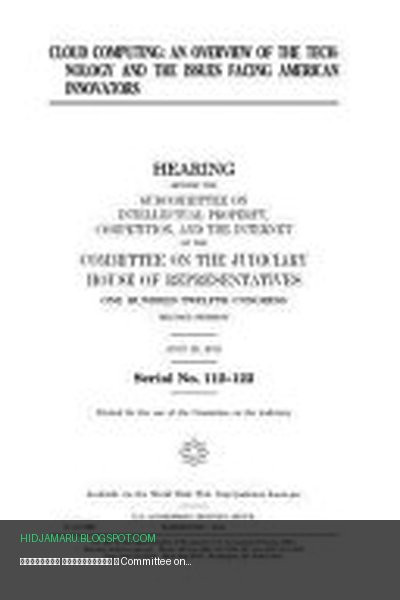 Обложка книги «Облачные вычисления» - United States. Congress, United States House of Representatives, Committee on the Judiciary