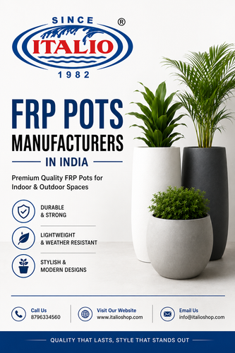 Top FRP Pots Manufacturers in India | Italio Shop Premium FRP Planters.png