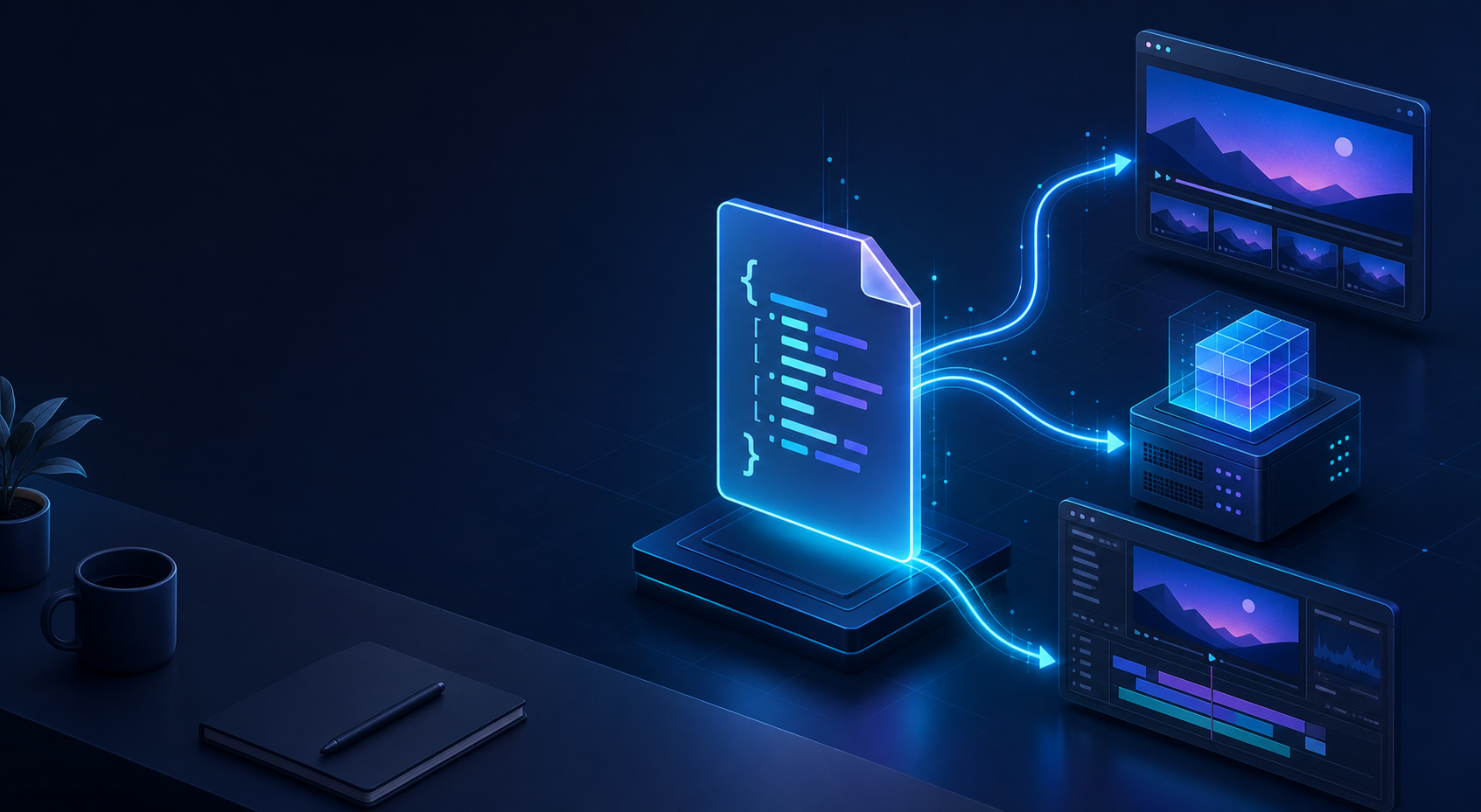 How to Build a JSON-First Video Workflow That Stays Portable