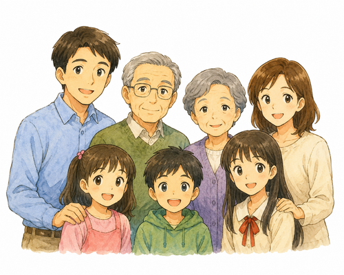 2. わたしの家族（わたしのかぞく）— keluarga saya.png