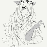 camilla but dragony (littledashdraws tumblr)