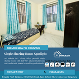 Many people searching for the best gents PG in Brookefield choose us for privacy comfort