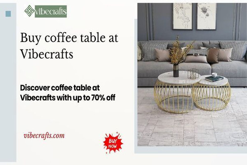 Stylish Coffee Table for Modern Homes-Vibecrafts.jpg