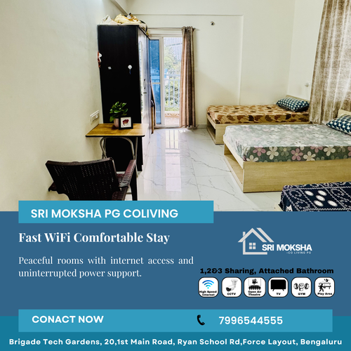Work comfortably at Sri Moksha PG Coliving with fast WiFi.png