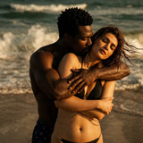 Arthouse romantic film still of 202605242334 (3)