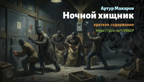 Читать краткий пересказ книги «Ночной хищник» (автор: Артур Макаров). Артур Макаров: «Ночной хищник».jpg
