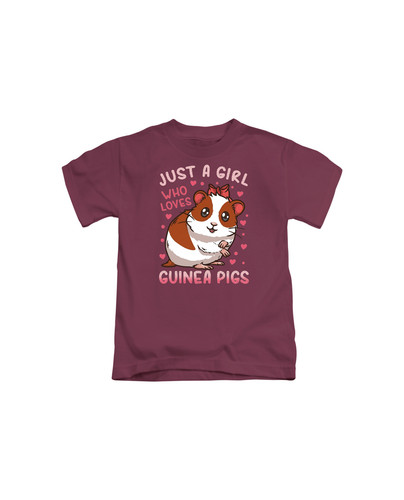 c966 pink text just a girl who loves guinea pigs+Burgundy.jpg