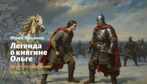 Читать краткий пересказ книги «Легенда о княгине Ольге» (автор: Юрий Ильенко). Юрий Ильенко: «Легенд.jpg