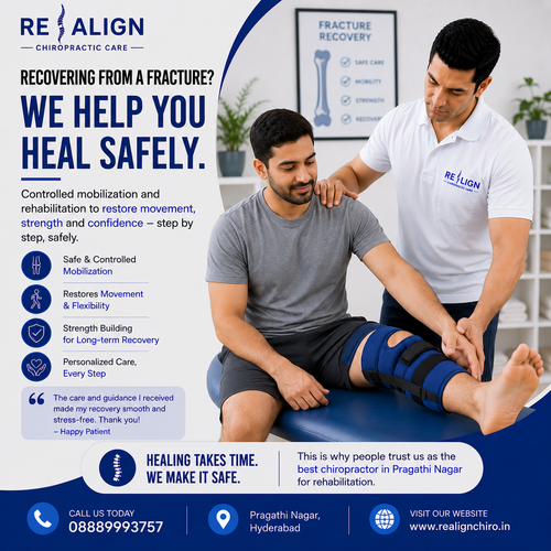 Recovery after a fracture needs patience proper guidance and supportive care.
