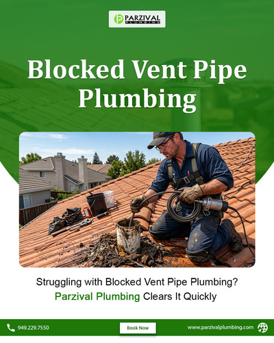 Blocked Vent Pipe Plumbing Services | Parzival Plumbing.jpg