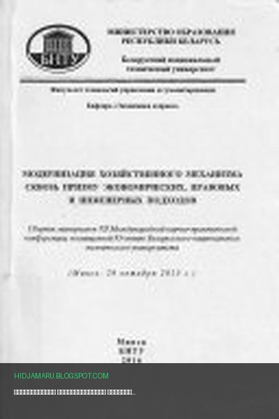 Обложка книги «Модернизация хозяйственного механизма сквозь призмы экономических, правовых и инженерных подходов» - С. Ю Солодовников