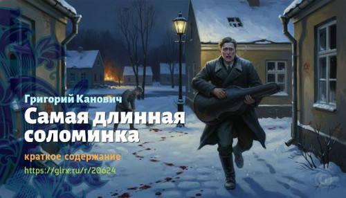 Читать краткий пересказ книги «Самая длинная соломинка» (автор: Григорий Канович). Григорий Канович:.jpg
