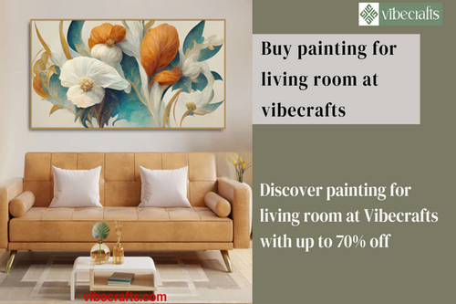 Stylish Painting for Living Room Décor-Vibecrafts.png