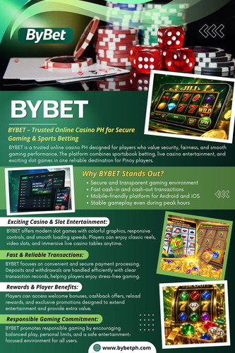 Many bybet systems continue improving payment infrastructure because smooth financial transactions improve platform credibility.

Read Our Blogs:

https://bybetphilippines.wordpress.com
https://bybetph.weebly.com/
https://bybetph.jimdofree.com/

More Links:

https://myanimelist.net/profile/bybet_ph
https://bybetph.livejournal.com/profile/
https://www.last.fm/user/bybetph
