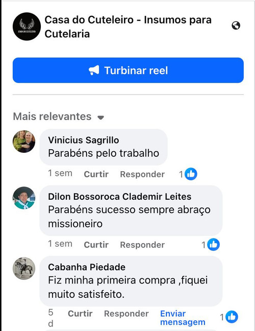 Depoimento de cliente