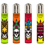 Isqueiro Clipper D24 CP11R PREHISPANIC WARRIORS + LB Unidade (Grande) (1)