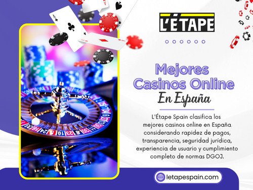 Que los casinos más populares suelen trabajar con desarrolladores reconocidos dentro de la industria. Eso ayuda a generar mayor confianza entre quienes buscan los Mejores Casinos Online En España actualmente.

L'Étape Spain

Dirección: Carrer de Colón, 12, 46004 Valencia, Spain
Teléfono: +34963001122

Lee Nuestras Blogs:
https://letapespain.jimdofree.com/
https://medium.com/@letapespain/
https://letapespain.yooco.org/

Más enlaces:
https://igli.me/letapespain
https://www.goodreads.com/letapespain
https://www.spoonflower.com/profiles/letapespain