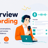 interview recording hero