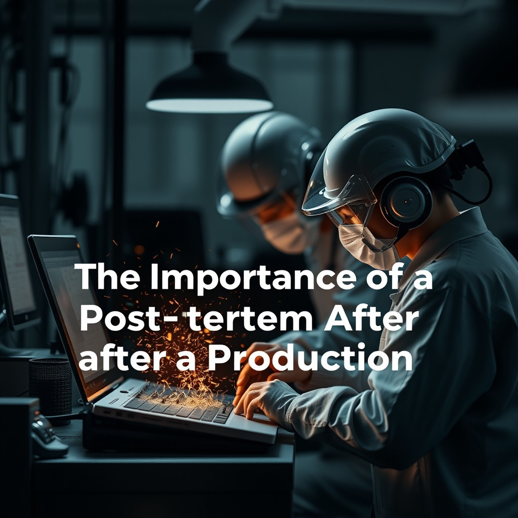 Beyond the Fix: Why a Post-Mortem is Essential for Digital Resilience