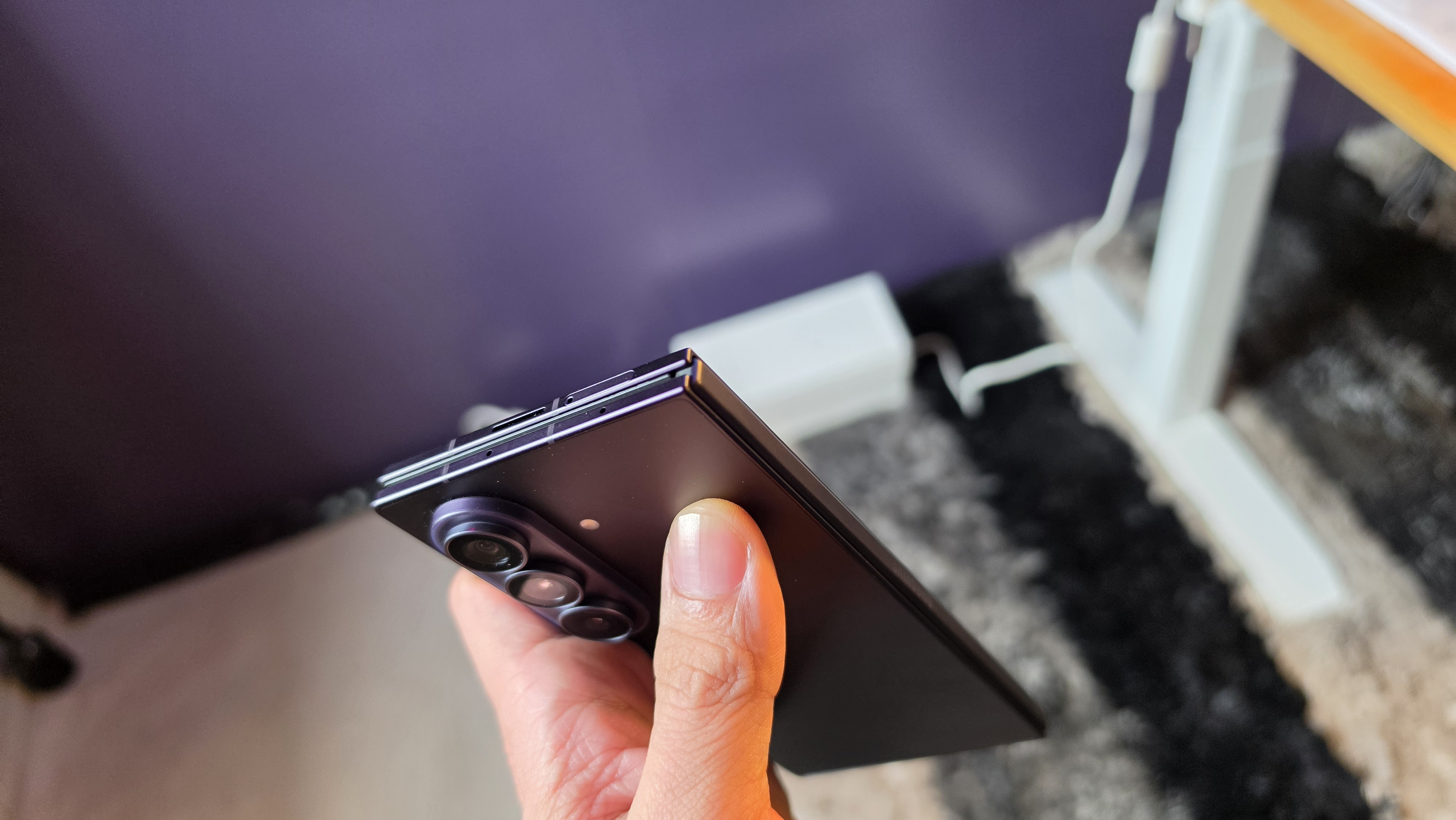 Samsung Galaxy Z Fold 8 Ultra Folded View