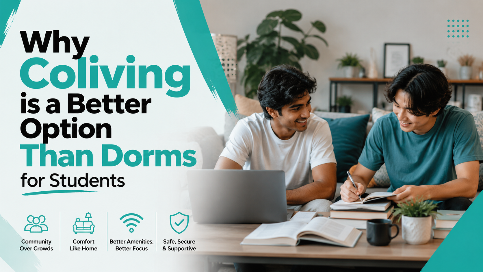 Why Coliving is a Better Option Than Dorms for Students