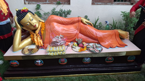 25 years of effort after artist Navin Pai presents Buddha statue as a gift