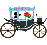 Pagebound Historical Romance Carriage Icon